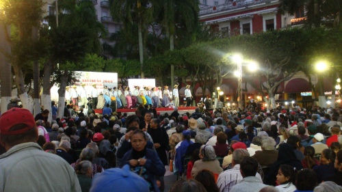 Public posada in Veracruz